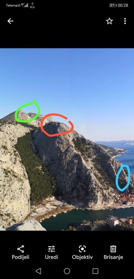 Sara Apartment Punta Omis Near Sandy Beach Экстерьер фото